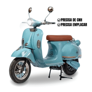 SCOOTER ELÉTRICA LAMBRETA ROMA LÍTIO 3000W