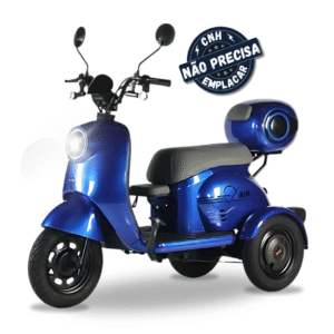 TRICICLO ELÉTRICO MIA 800W **AUTOPROPELIDO** LÍTIO